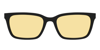 The Black With Citrine Yellow Lens