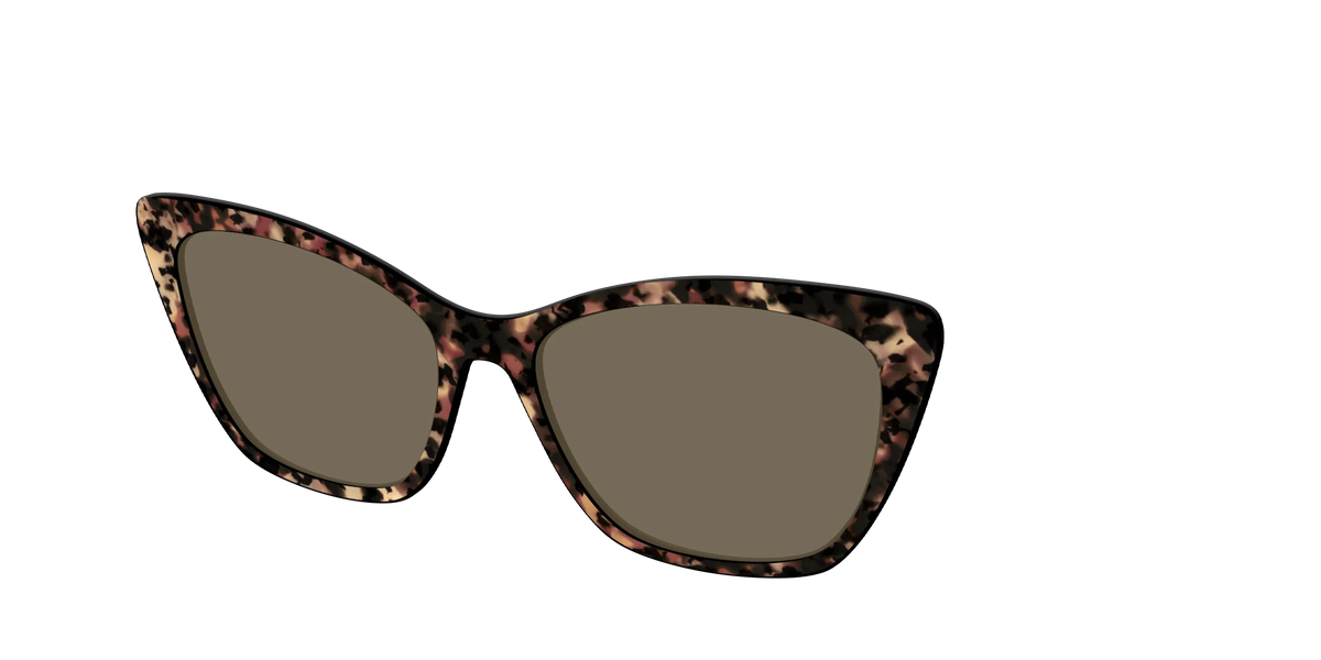The Polarized Sienna Tortoise Sun Top