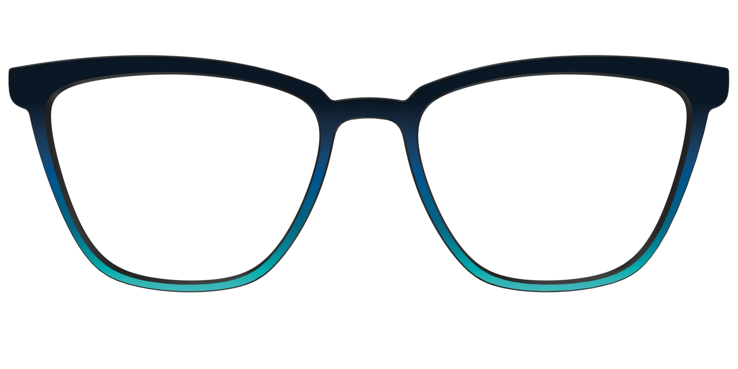 The Royal Blue to Seafoam Gradient