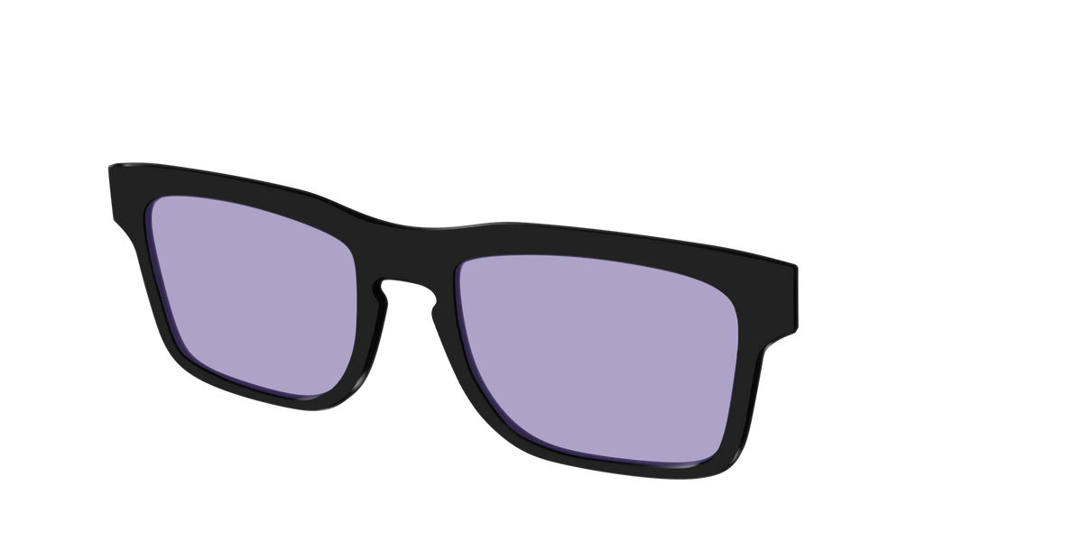 The Black With Celestial Purple Lens