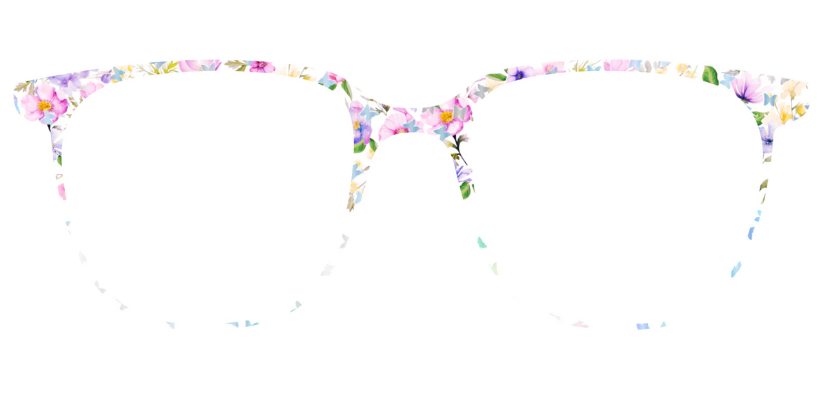 The Delicate Flower Crown with Butterfly Glitter