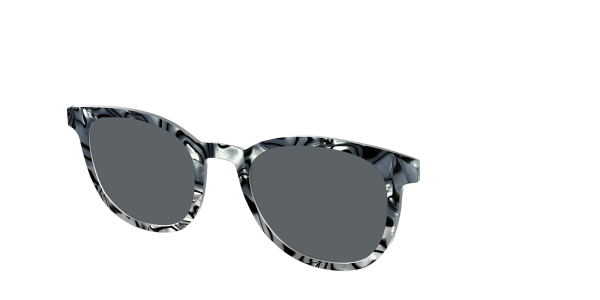 The Polarized Zebra Pearl Split Sun Top
