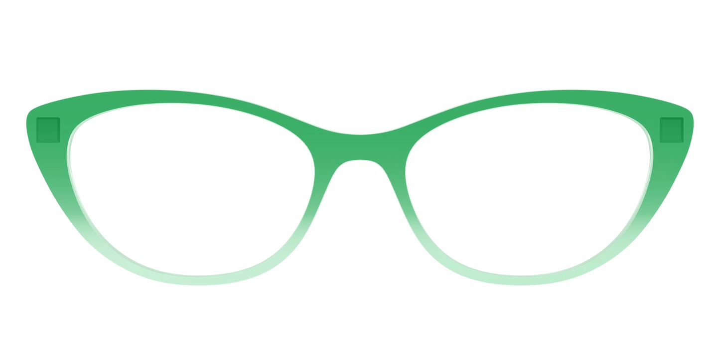 The Fern to Mint Gradient Crystal