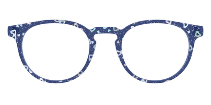 The Denim Heart Glitter Crystal