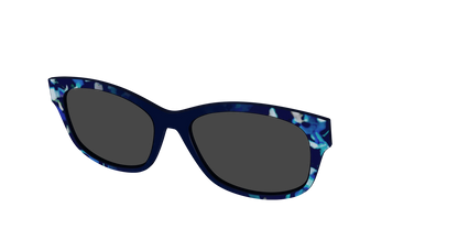 The Polarized Indigo Tortoise Sun Top