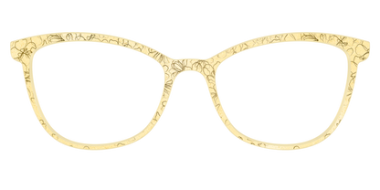 The Yellow Shimmer Petals with Gold Foil