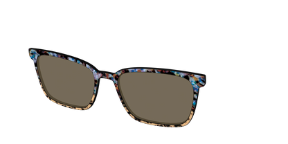 The Polarized Oasis Tortoise Split Sun Top