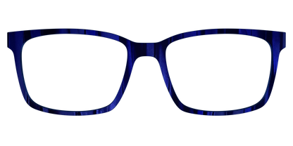 The Indigo Moire Stripes