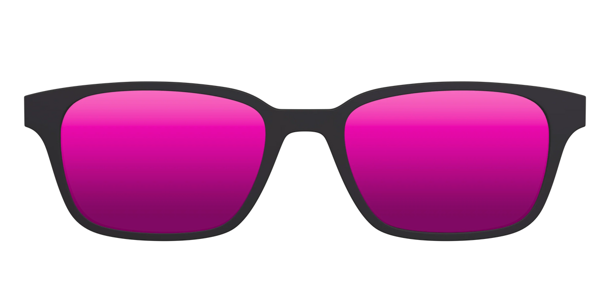 The Polarized Pink Reflective Sun Top
