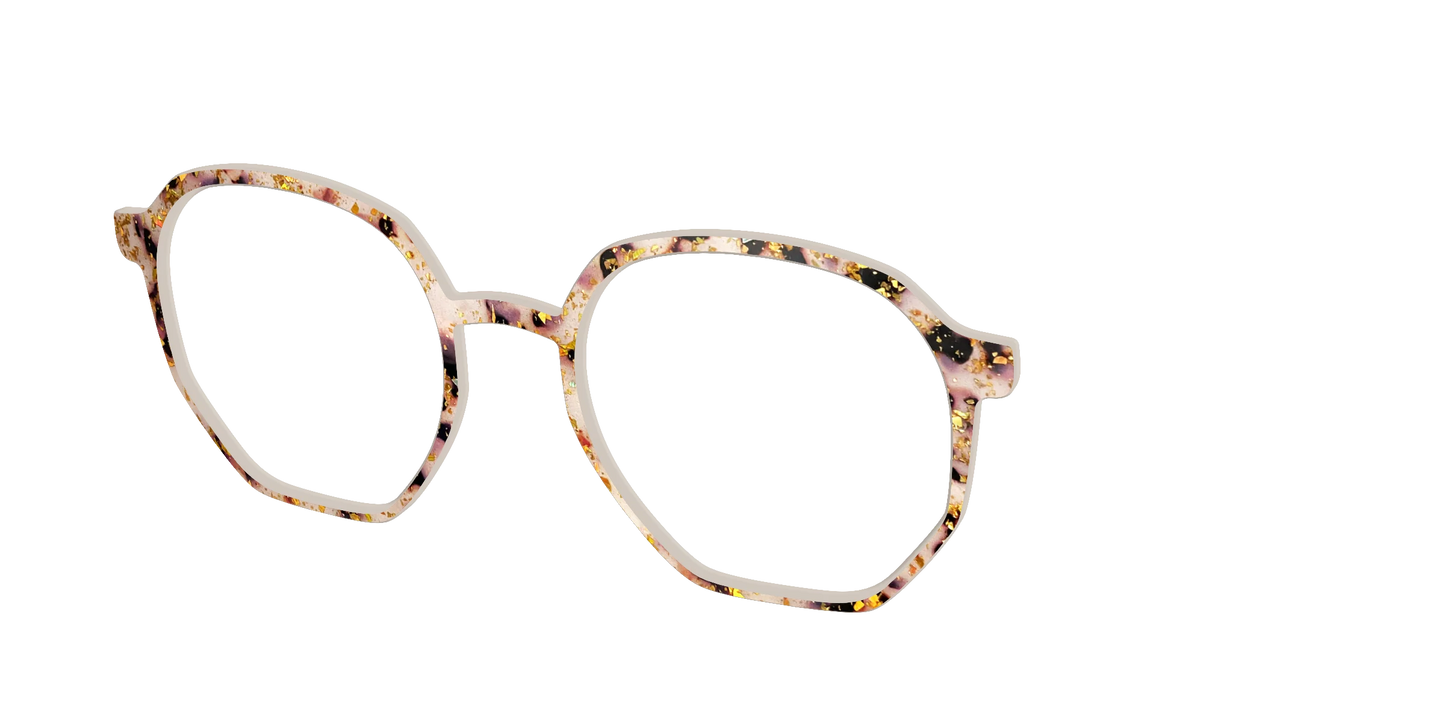 The Buttercream Tortoise with Gold Flakes