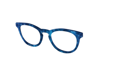 The Shimmering Cobalt Hexagons