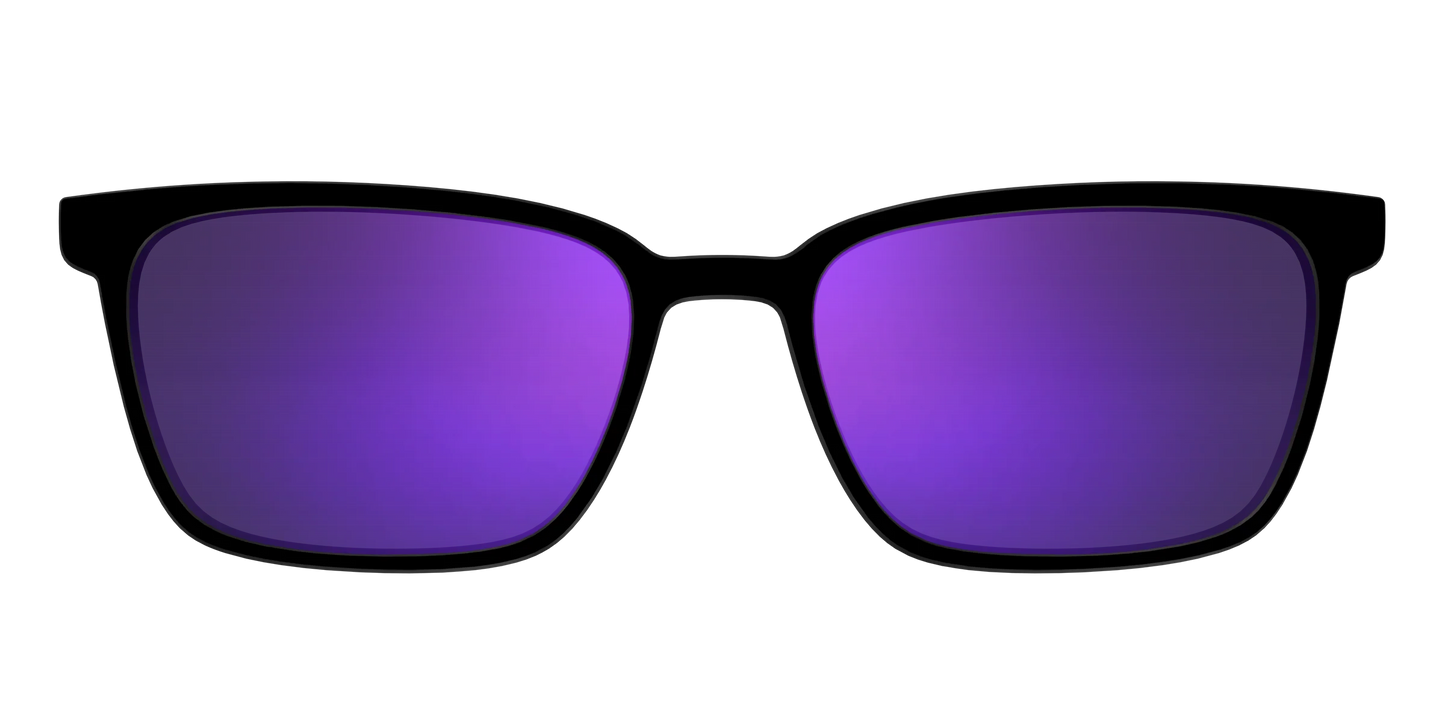 The Polarized Purple Reflective Sun Top