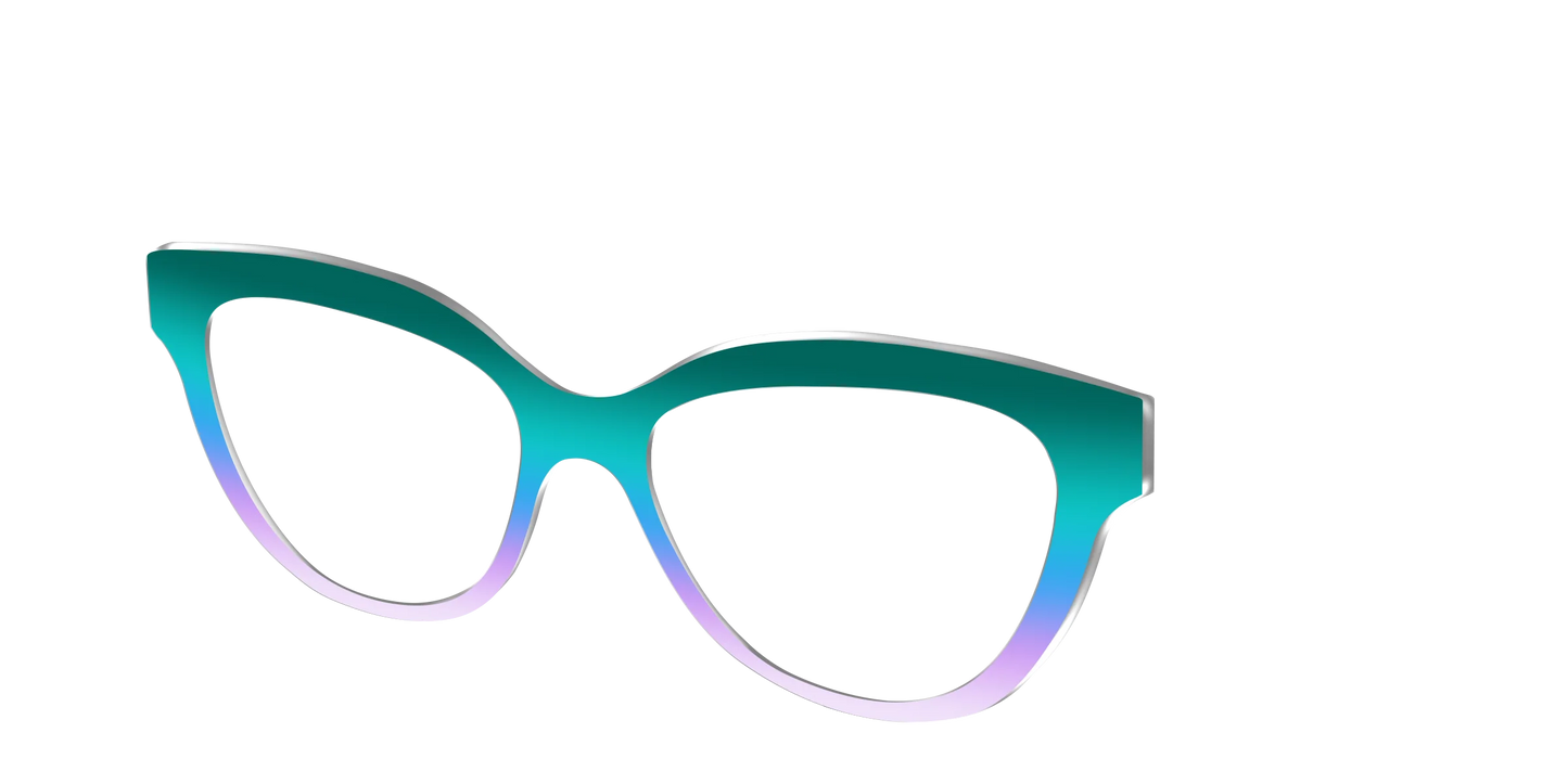 The Emerald to Lilac Gradient