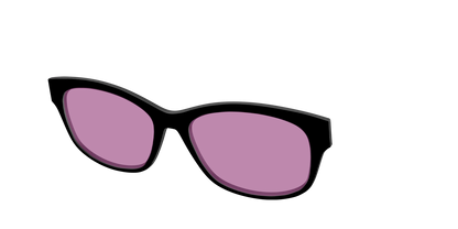 The Black with Pink Racquet Sport Lens
