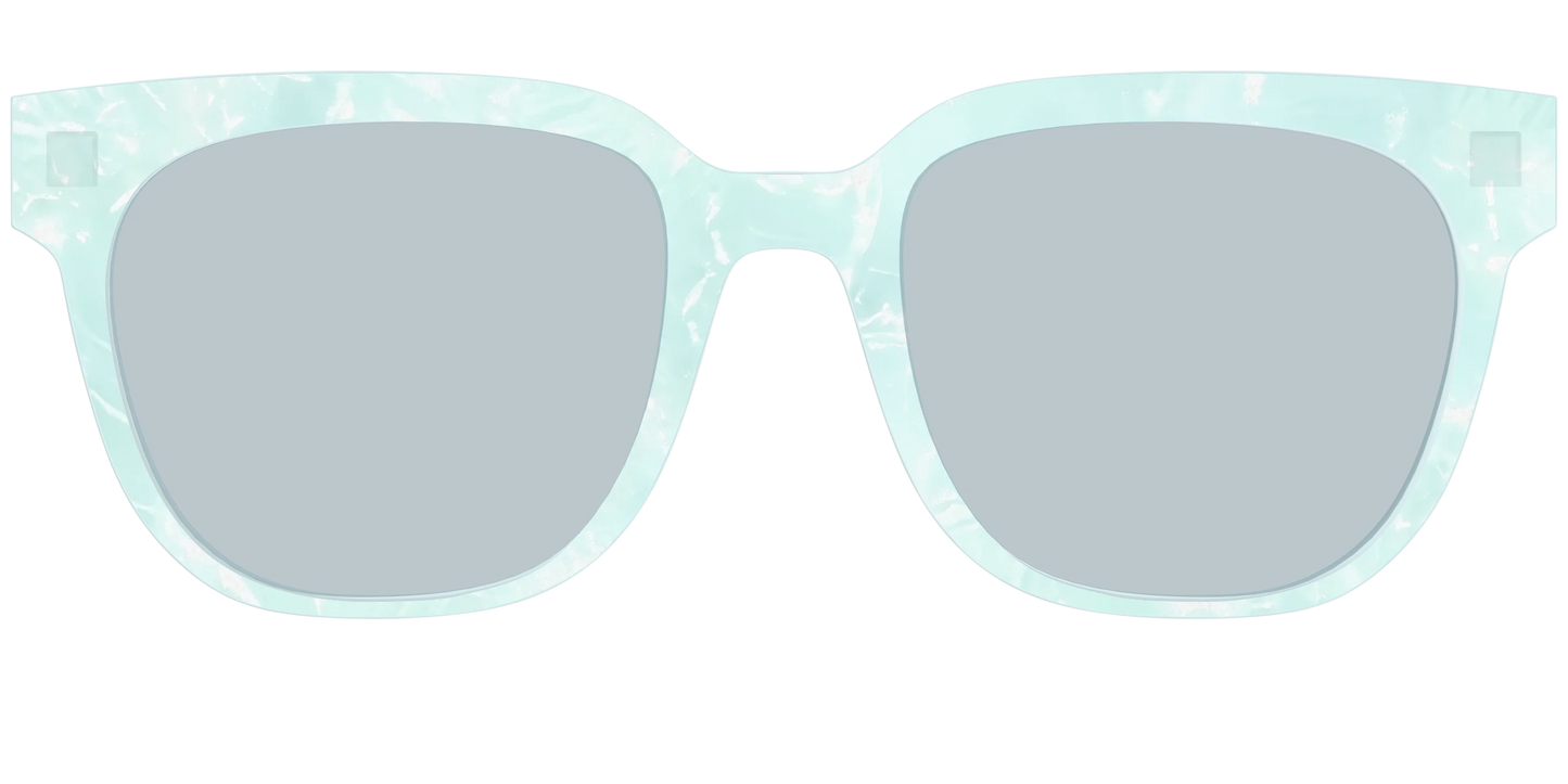 The Oceanic Pearl with Slate Blue Lens