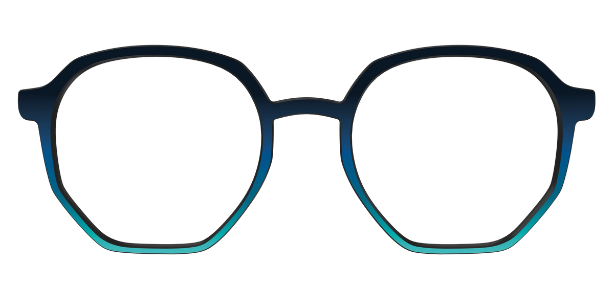 The Royal Blue to Seafoam Gradient