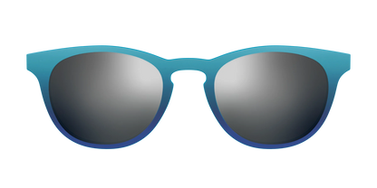 The Polarized Ocean Blue Sun Top