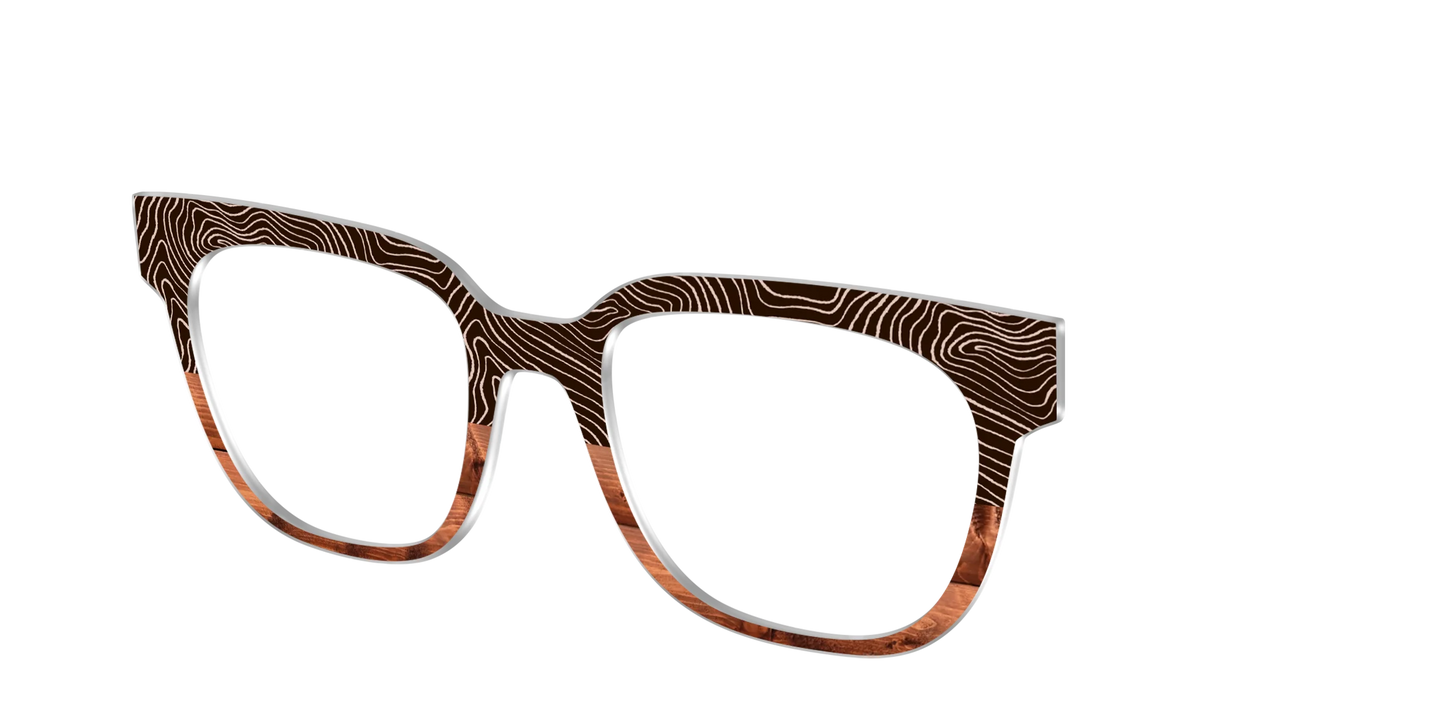 The Cabin Woodgrain Split