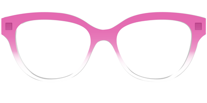 The Magenta Gradient Crystal