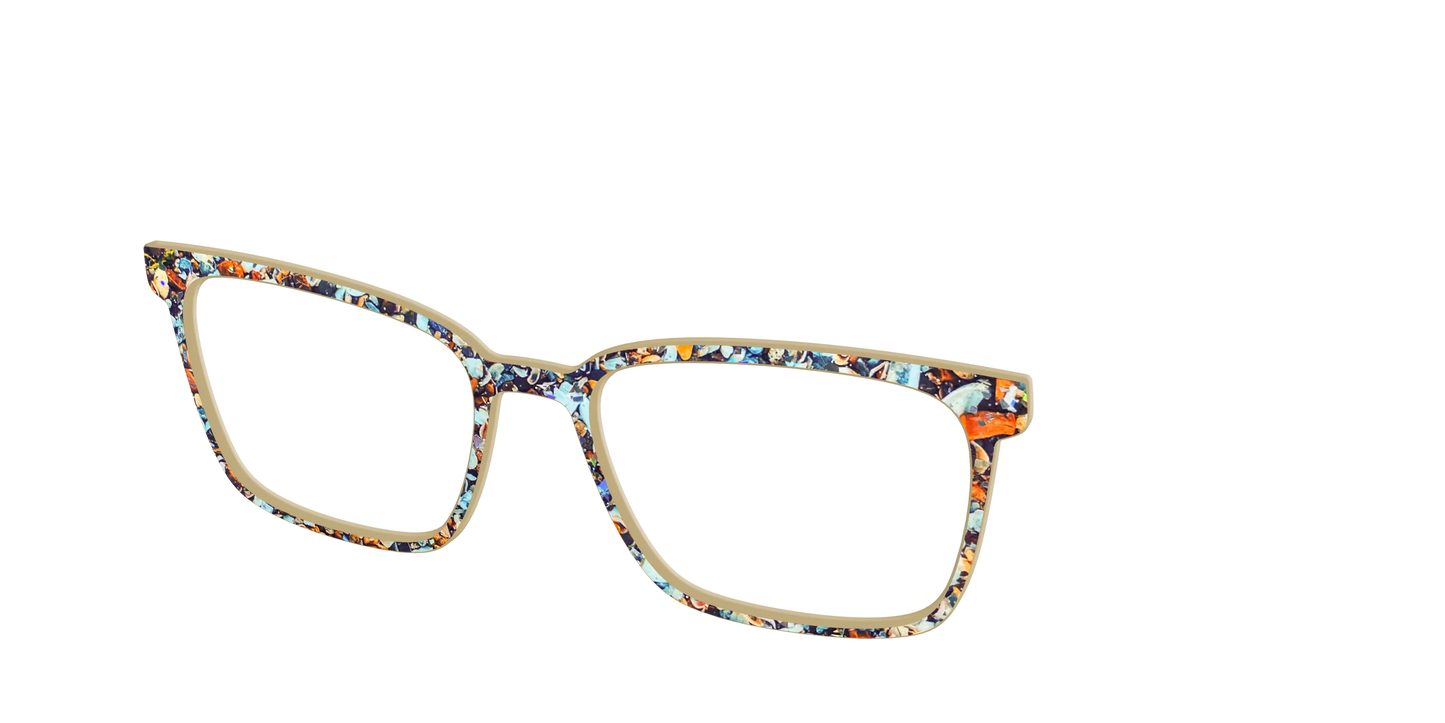 The Seashell Tortoise with Holographic Glitter