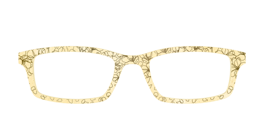 The Yellow Shimmer Petals with Gold Foil