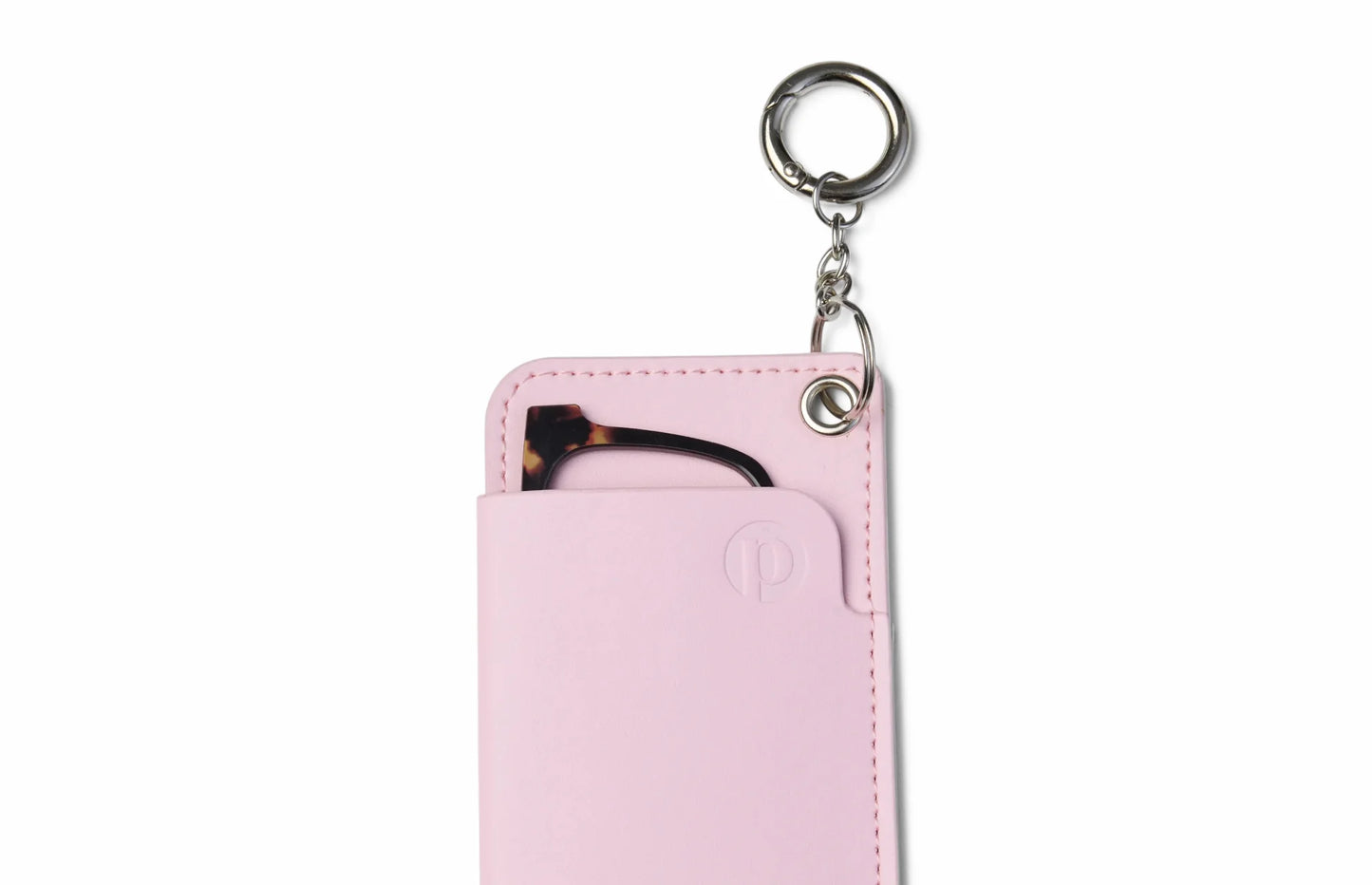 The Top Frame Keychain Case Pink