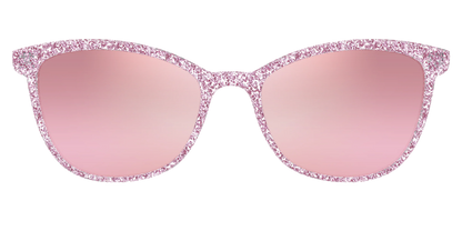 The Polarized Rose Gold Sparkle Sun Top