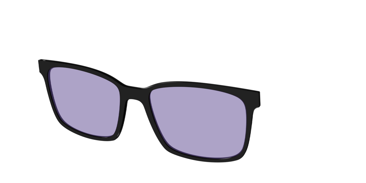 The Black With Celestial Purple Lens