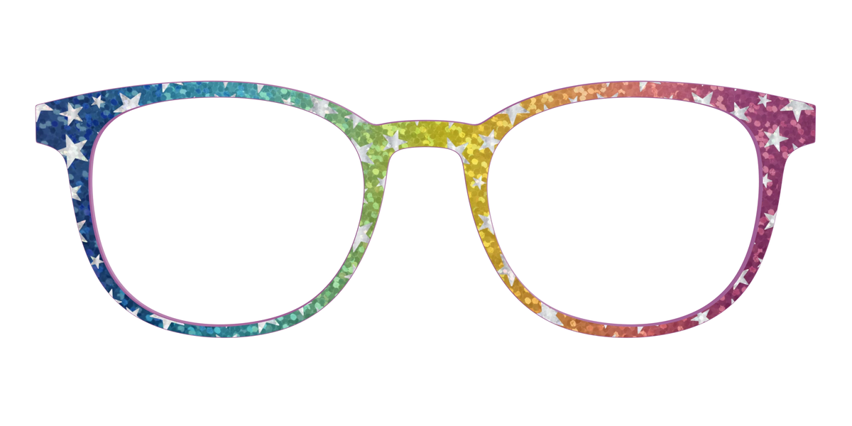 The Iridescent Rainbow Stars