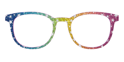 The Iridescent Rainbow Stars