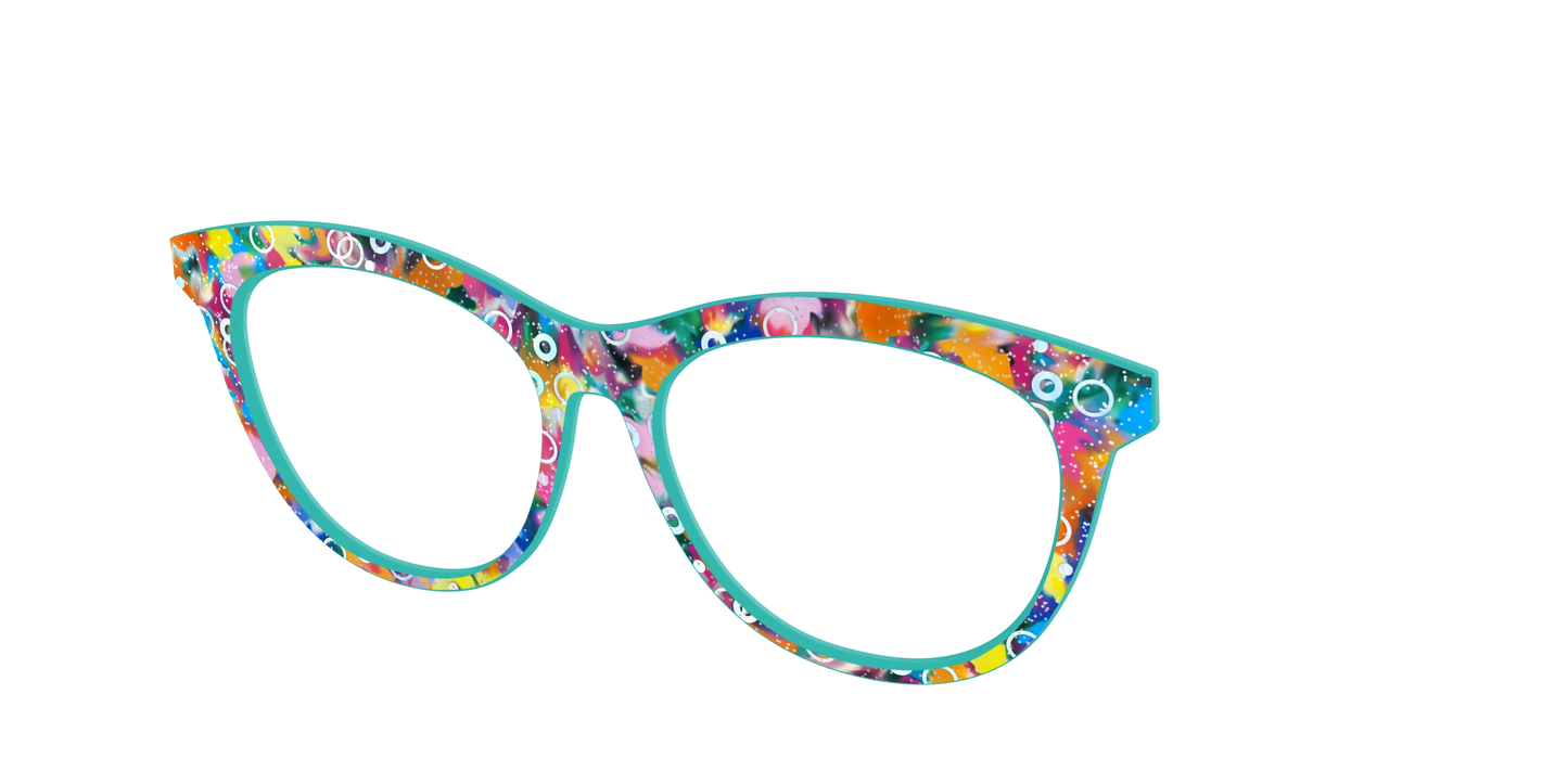 The Imaginative Tortoise with Bubble Glitter