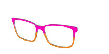The Cerise and Tangerine Split