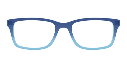 The Indigo to Sky Blue Gradient Crystal