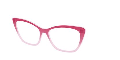 The Flamingo to Blush Gradient Crystal