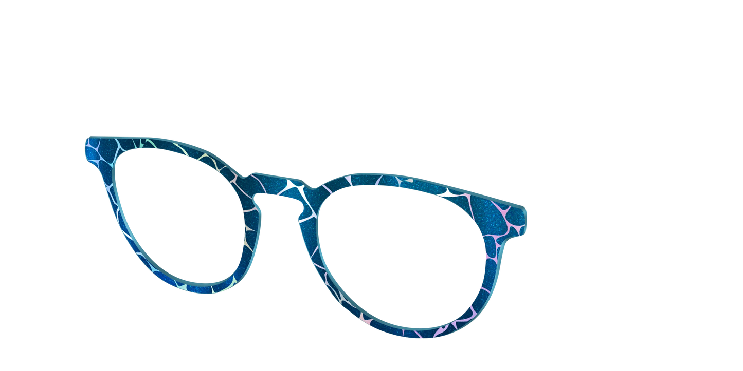 The Teal Shimmer Holographic Pool