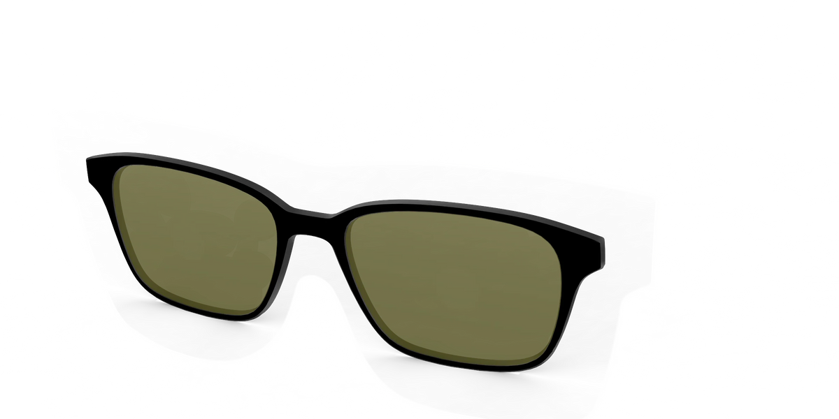 The Black with Green Racquet Sport Lens