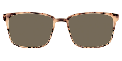 The Polarized Bisque Tortoise Split Sun Top