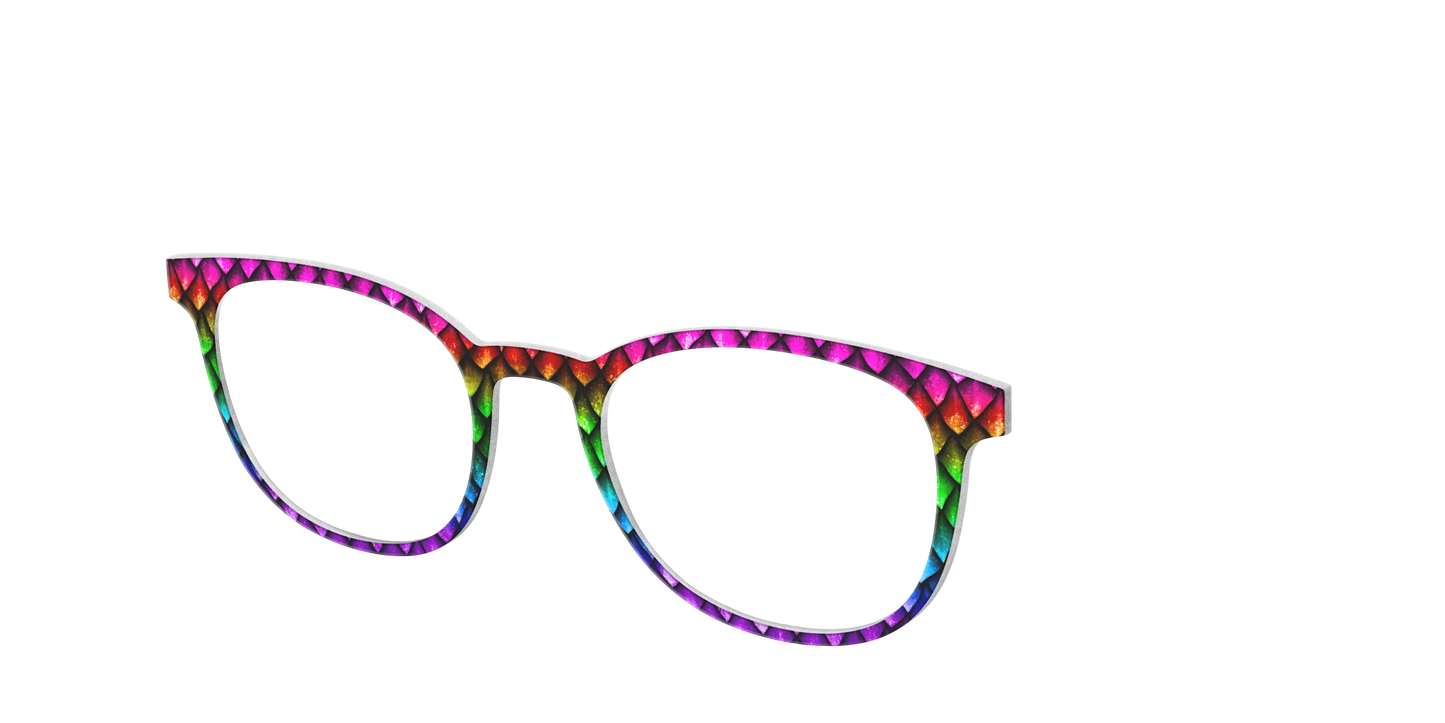 The Rainbow Dragon Scales