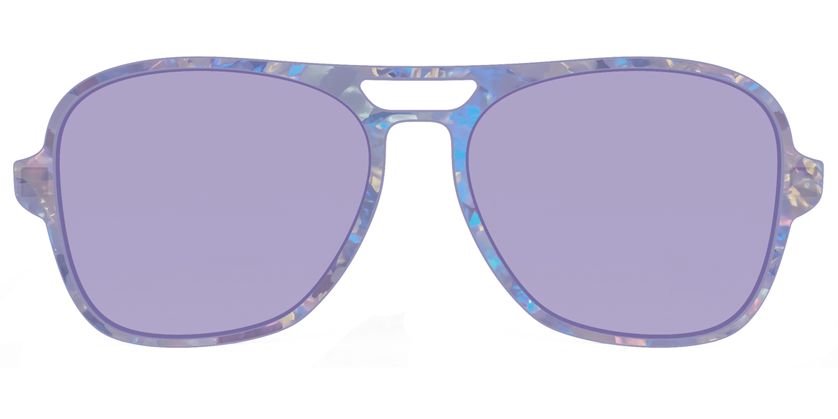 The Lavender Pearl Tort With Celestial Purple Lens