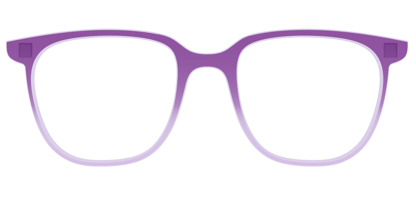 The Plum to Lilac Gradient Crystal