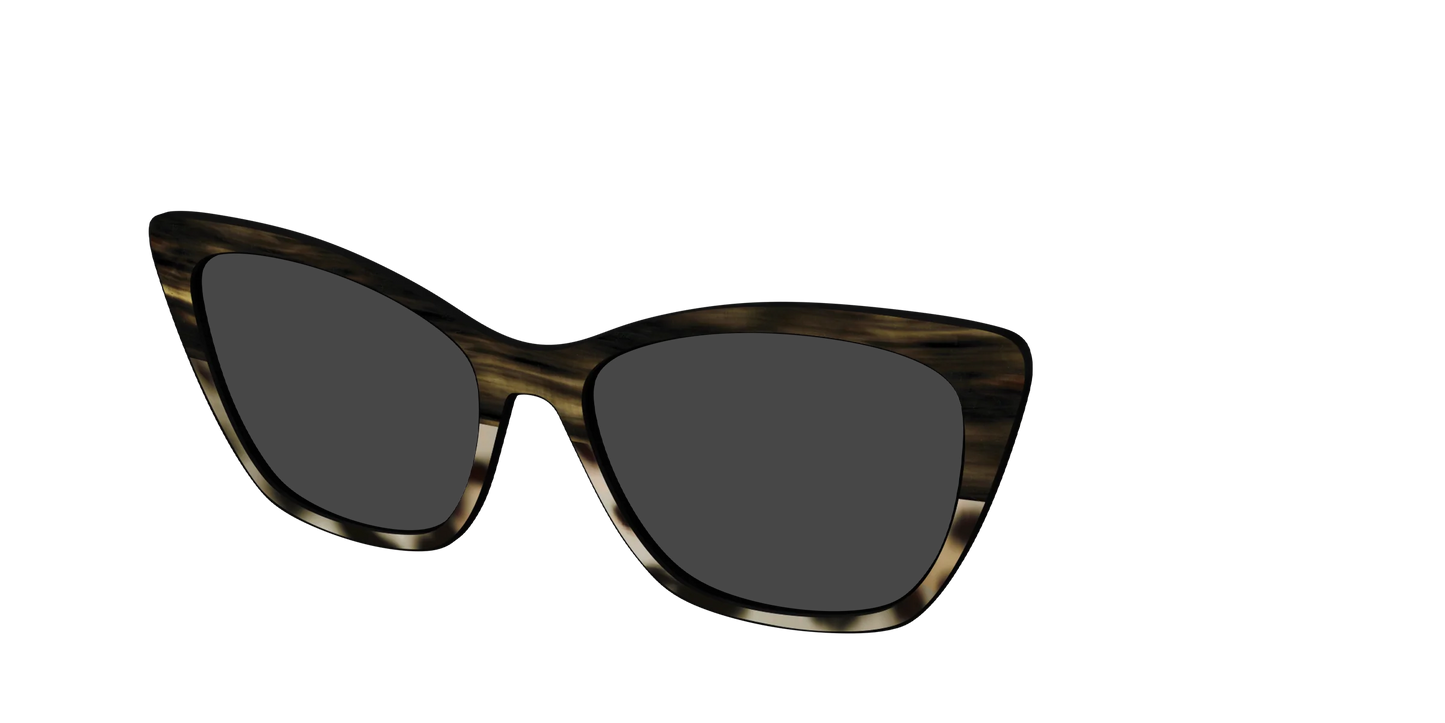 The Polarized Horn Tortoise Sun Top