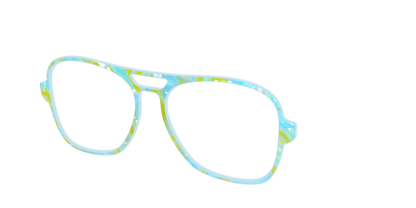 The Blue Lemonade Pearl Marble