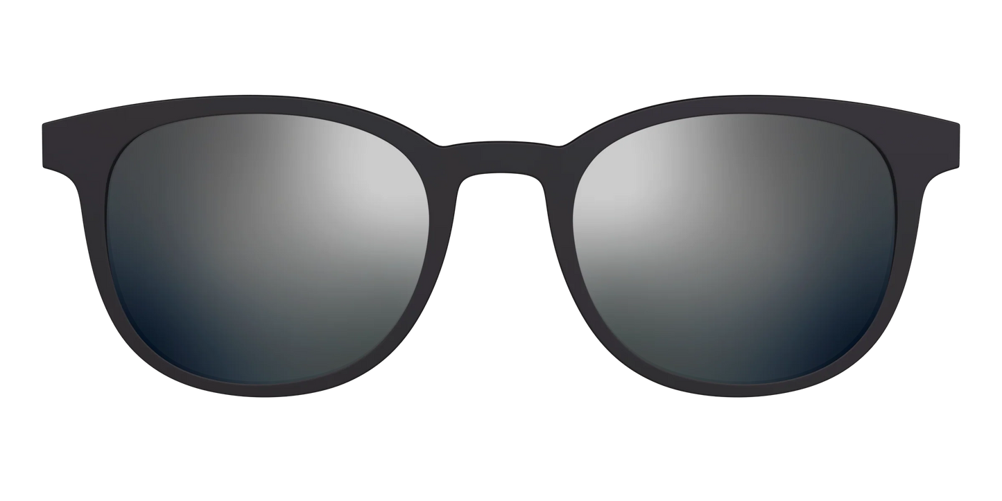 The Polarized Silver Reflective Sun Top