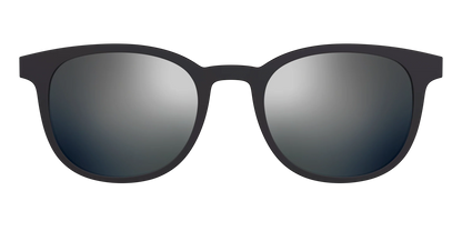 The Polarized Silver Reflective Sun Top