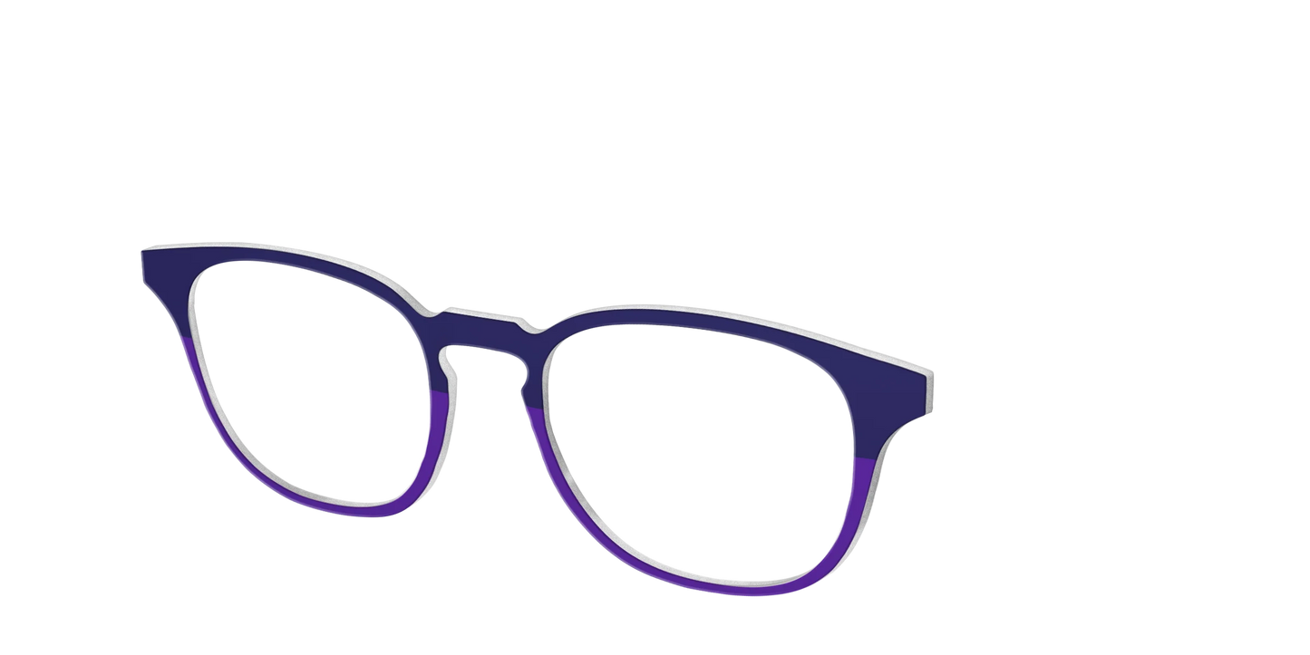 The Eggplant & Grape Split