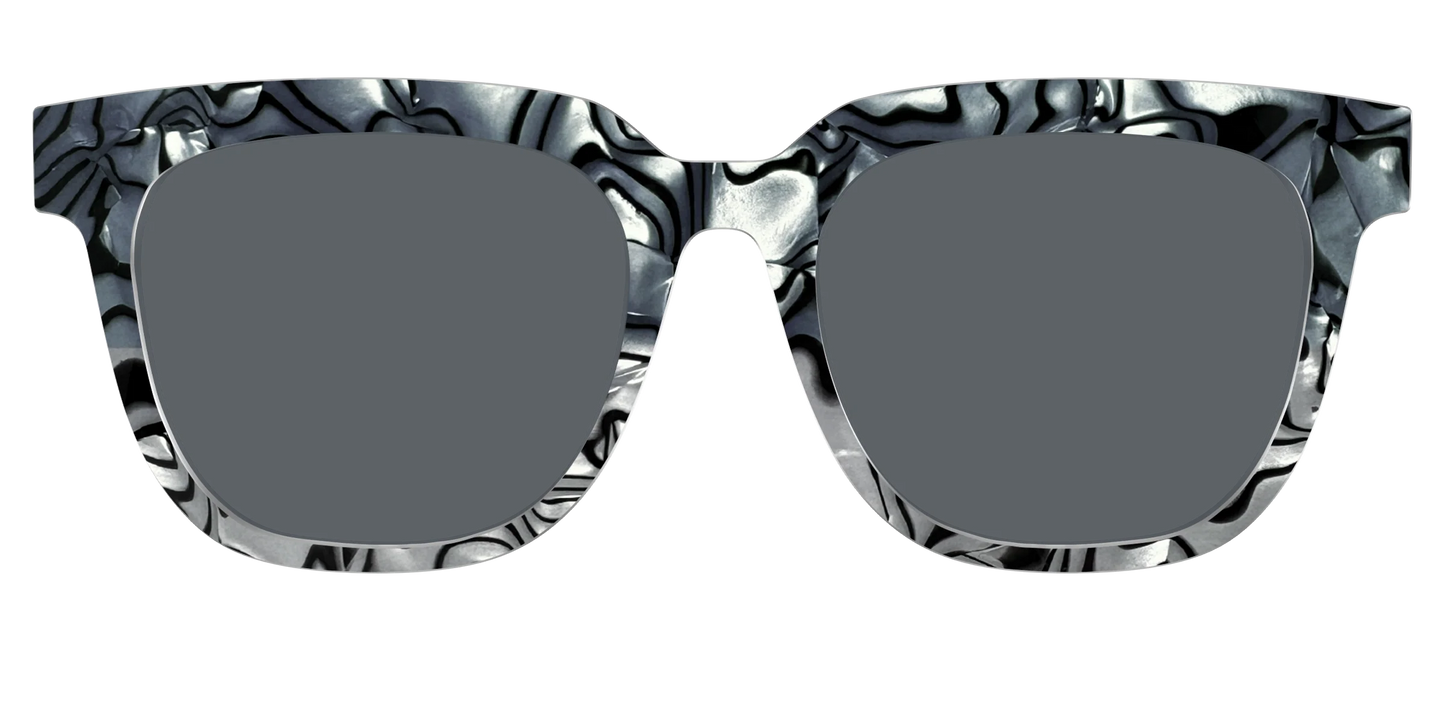 The Polarized Zebra Pearl Split Sun Top