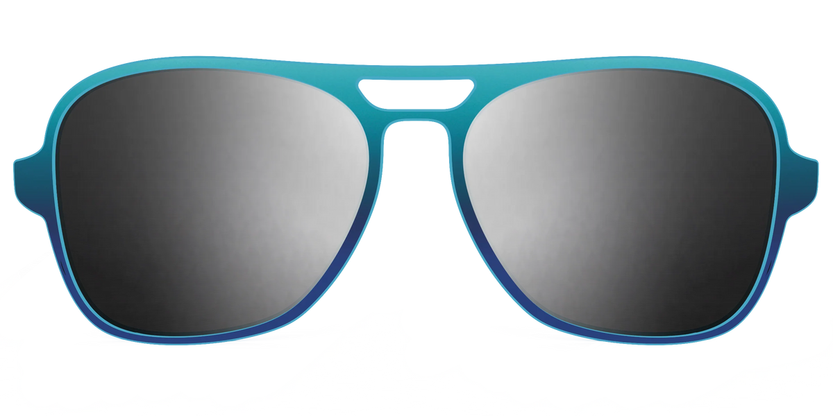 The Polarized Ocean Blue Sun Top