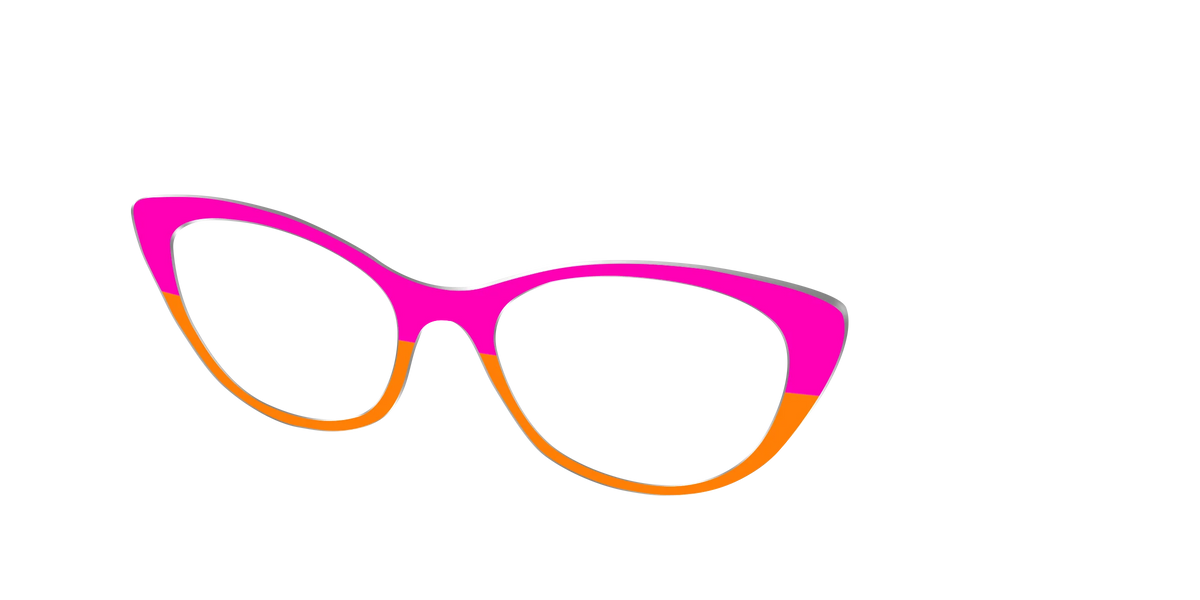 The Cerise and Tangerine Split