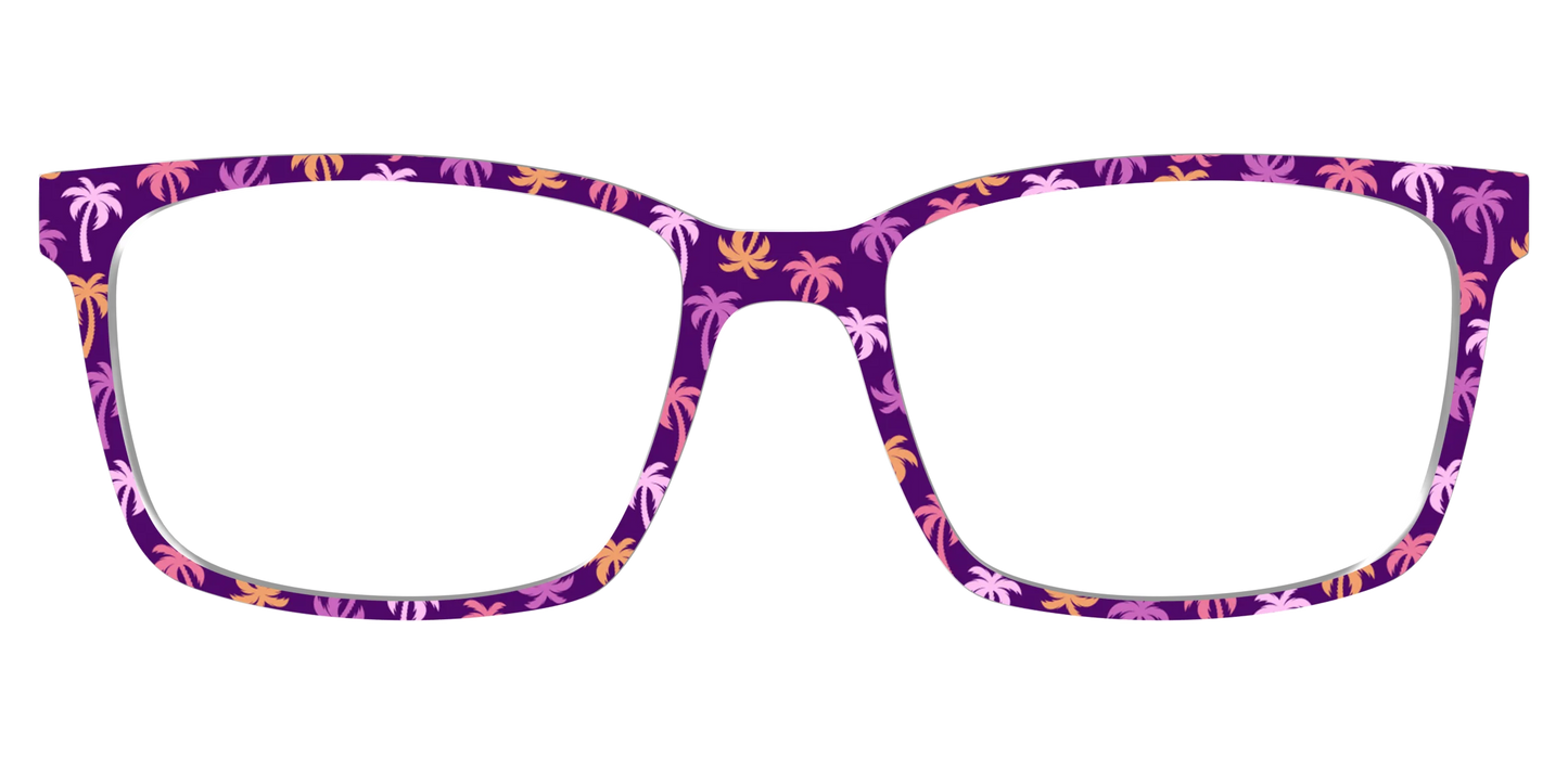 The Violet Palm Trees
