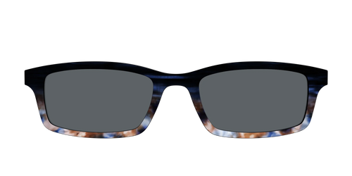 The Polarized Blue Horn Tortoise Sun Top